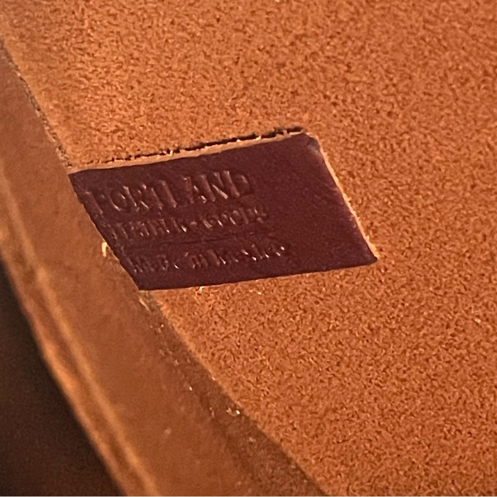NWT Portland Leather Classic Nora in Cognac - Picture 15 of 16